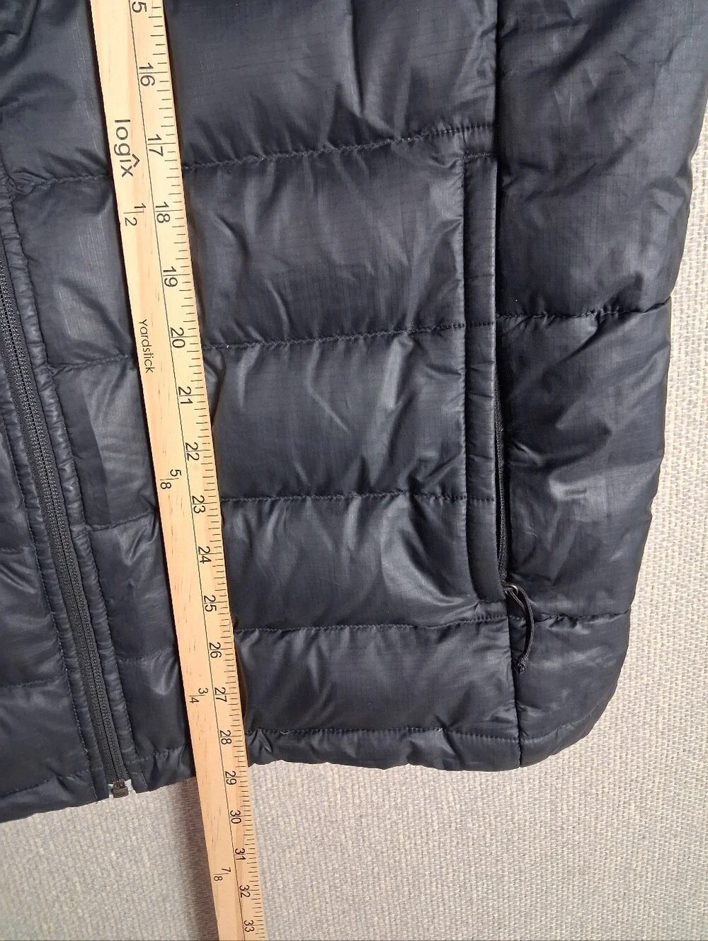 The North Face Aconcagua 2 Down Puffer Vest Mens Large Black 550-Fill Insulated